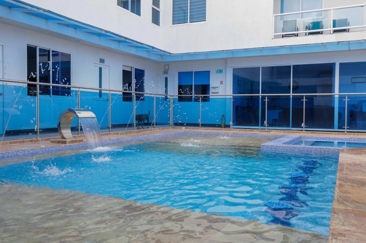 Ocean Blue Beach San Andres  Bagian luar foto